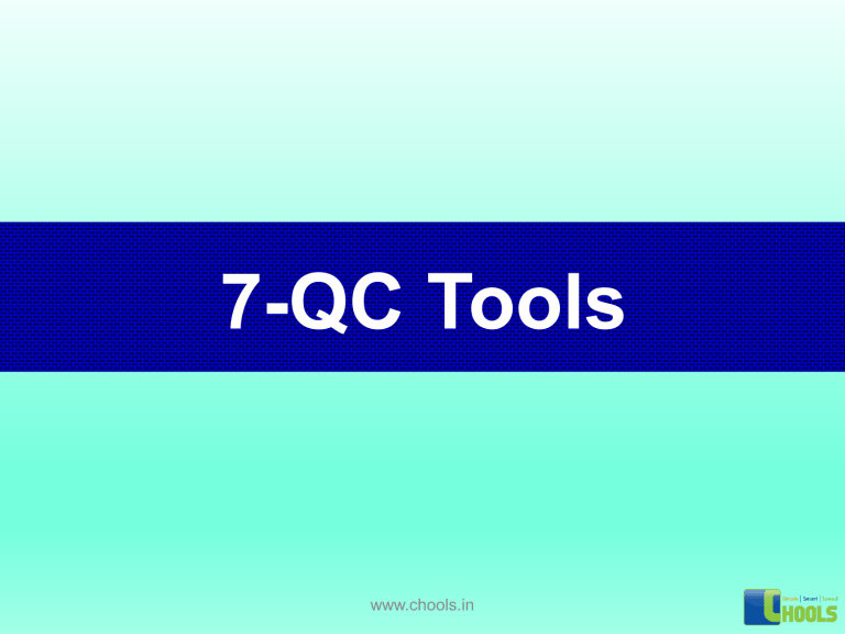 7-QC Tools: Quality Control & Problem Solving for Process Improvement