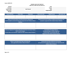 NURS 317L Nursing Care Plan Template for Student Nurses
