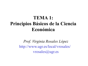 Principios B&aacute;sicos de la Ciencia Econ&oacute;mica