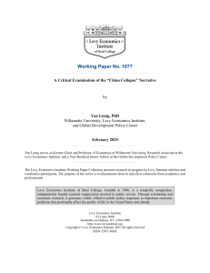 China's Economic Challenges: A Critical Examination