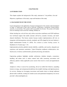 Online Event Booking System: Design & Implementation