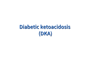 Diabetic Ketoacidosis (DKA): Causes, Symptoms & Diagnosis