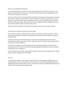 Financial Aid Essay: Overcoming Hardship & Achieving Goals