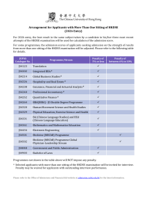 CUHK 2026 HKDSE Multiple Sittings Admission Policy & Penalties