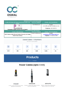 Oswal Cables IPO Overview: Business, Financials, & Growth Strategy