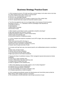 Business Strategy Practice Exam: Questions & Answers for Success