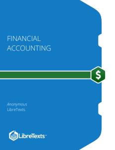 Financial Accounting Textbook: Principles, Statements & Analysis