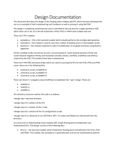 Floating-Point Multiply-Add RTL Design & HECTOR Verification (FP16/32/64)