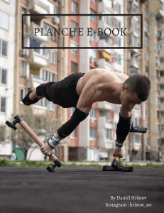 Planche E-Book: Calisthenics Training Guide