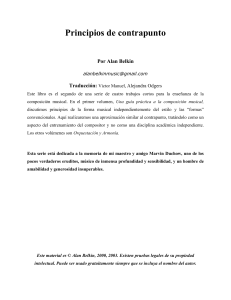 Principios de Contrapunto