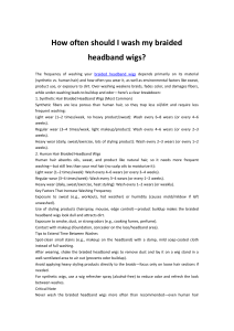Braided Headband Wigs Washing Guide: How Often to Clean & Care