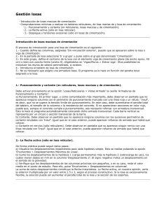 Gesti&oacute;n de losas: Introducci&oacute;n y comprobaciones de losas de cimentaci&oacute;n