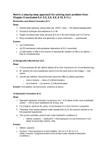 Organic Chemistry: Alkene Formation Problem Solving