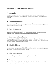 Home-Based Stretching: Benefits, Methods, Routine & Scientific Evidence