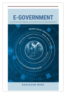 E-Government : La gouvernance digitale, une solution pour le d&eacute;veloppement