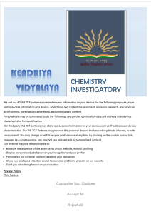 Casein Content in Milk: Chemistry Investigatory Project