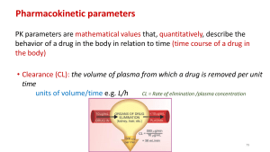 Pharmacokinetic Parameters: A Comprehensive Overview
