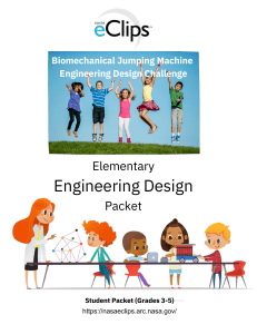 Biomechanical Jumping Machine: Engineering Design Challenge