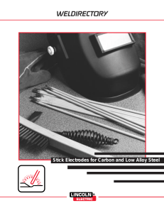 Welding Electrode Guide: Carbon & Low Alloy Steel
