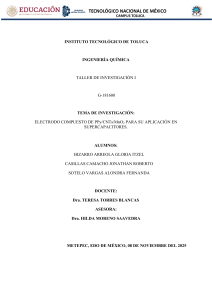 ELECTRODO COMPUESTO DE PPy CNTs MnO2 PARA SU APLICACI&Oacute;N EN SUPERCAPACITORES