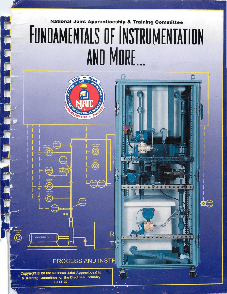 Fundamentals of Instrumentation & Process Control Training Manual