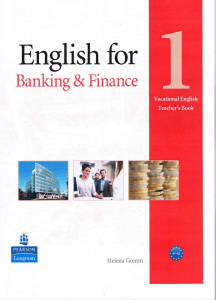 English for Banking & Finance Teacher's Book 1 (A1-A2)
