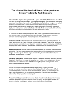 Crypto Trading Stress: Biochemical Impact on Traders