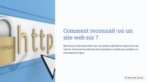 Comment reconna&icirc;tre un site web s&ucirc;r : Conseils cl&eacute;s