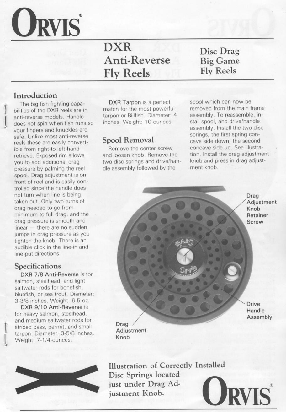 disc drag fly reel adjust Tibor Reels - The Everglades - Frost Silver - Custom Redfish Engraving a proven legend of the Orvis reel family How to Switch Your Fly
