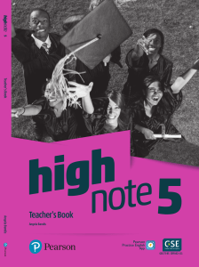 High Note 5 Teacher's Book by Angela Bandis | Pearson ELT Guide