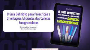 Canetas Emagrecedoras: Guia de Prescri&ccedil;&atilde;o e Orienta&ccedil;&atilde;o
