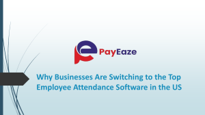 Why Businesses Are Switching to the Top Employee Attendance Software in the US