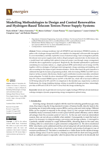 Modelling Renewables & Hydrogen for Telecom Tower Power Supply