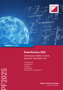 PowerFactory 2025: Power System Analysis Software