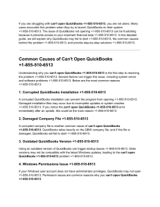 Fix QuickBooks Won't Open: Troubleshooting Guide