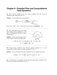 Potential Flow & CFD Solutions | Fluid Mechanics Chapter 8 Problems