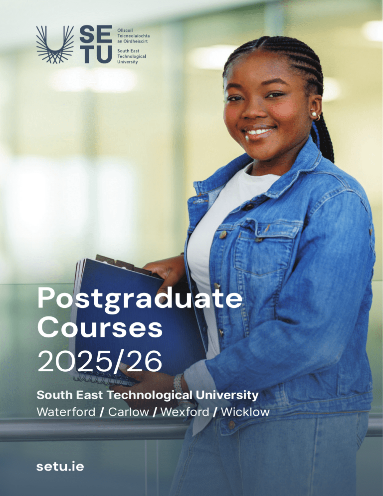 South East Technological University Postgraduate Courses 2025/26