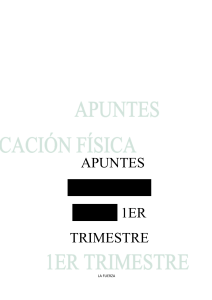 Apuntes 1&ordm;Bach Fuerza+Voley