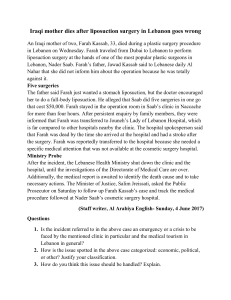 Iraqi Mother Dies After Liposuction: Lebanon Medical Crisis Case Study