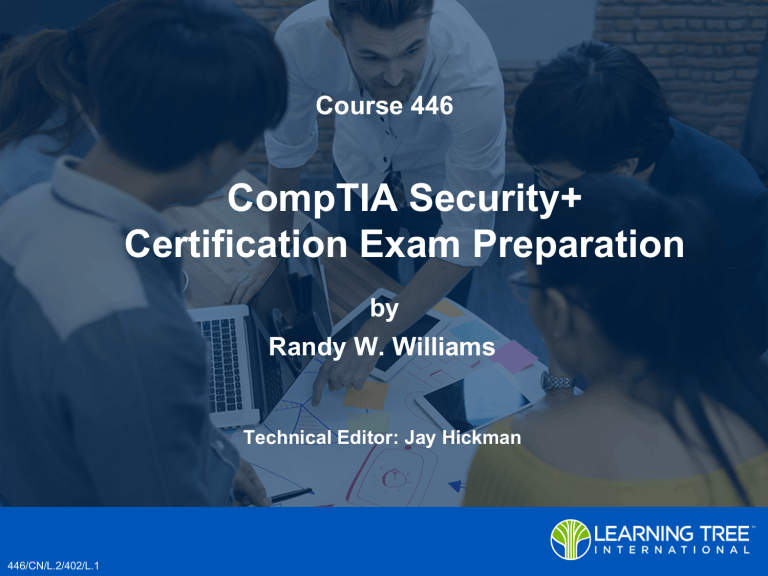 CompTIA Security+ (SY0-701) Certification Exam Preparation Course