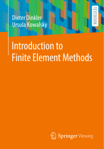 Finite Element Methods: An Introduction