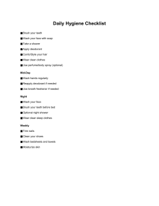 Daily Hygiene Checklist: Essential Self-Care Routines for All Ages