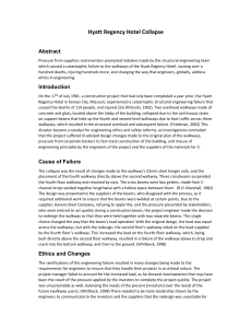 Hyatt Regency Hotel Collapse: Engineering Ethics & Failure