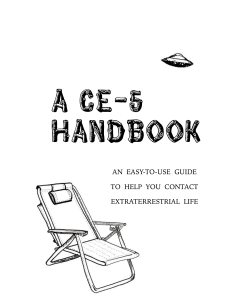 CE-5 Handbook: Contacting Extraterrestrial Life