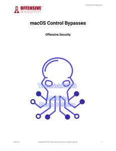 macOS Control Bypasses: Offensive Security Techniques