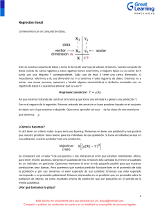 1.1.2 Regresi&oacute;n lineal