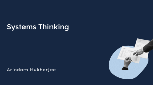 Systems Thinking for Product Managers: Strengthening Product Sense