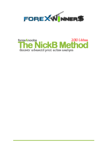 The NickB Method: Forex Trading Guide for Price Action Analysis