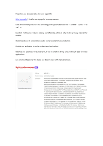 Paraffin Wax: Properties, Uses, and Characteristics