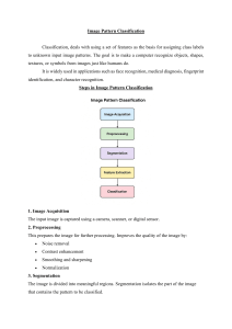 Image Pattern Classification: Steps, Classifiers, and Applications